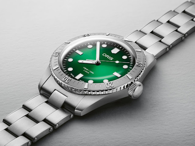Oris Divers Sixty-Five Calibre 400 38mm Green
