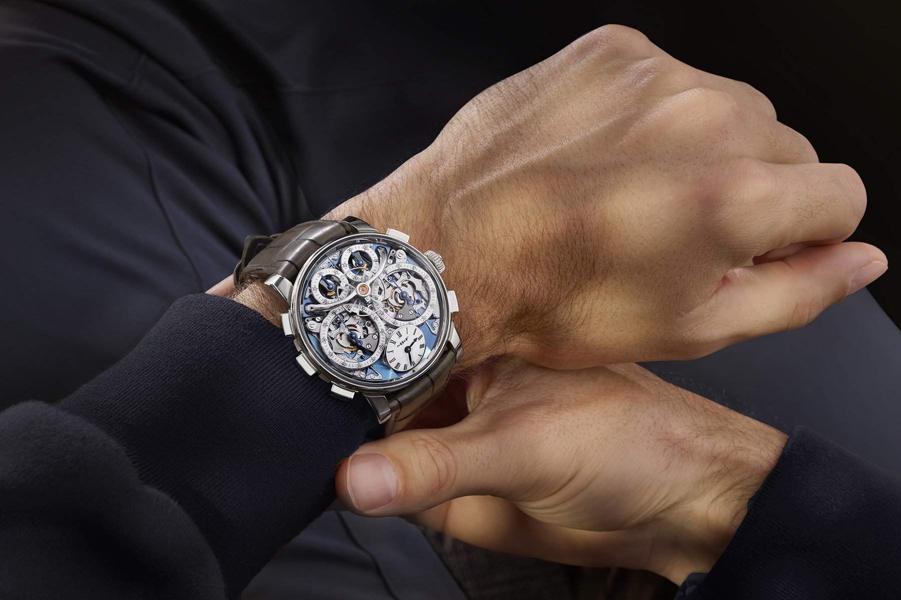 It’s A Complicated MB&F Kind Of Monday With The New LM Sequential Flyback Platinum