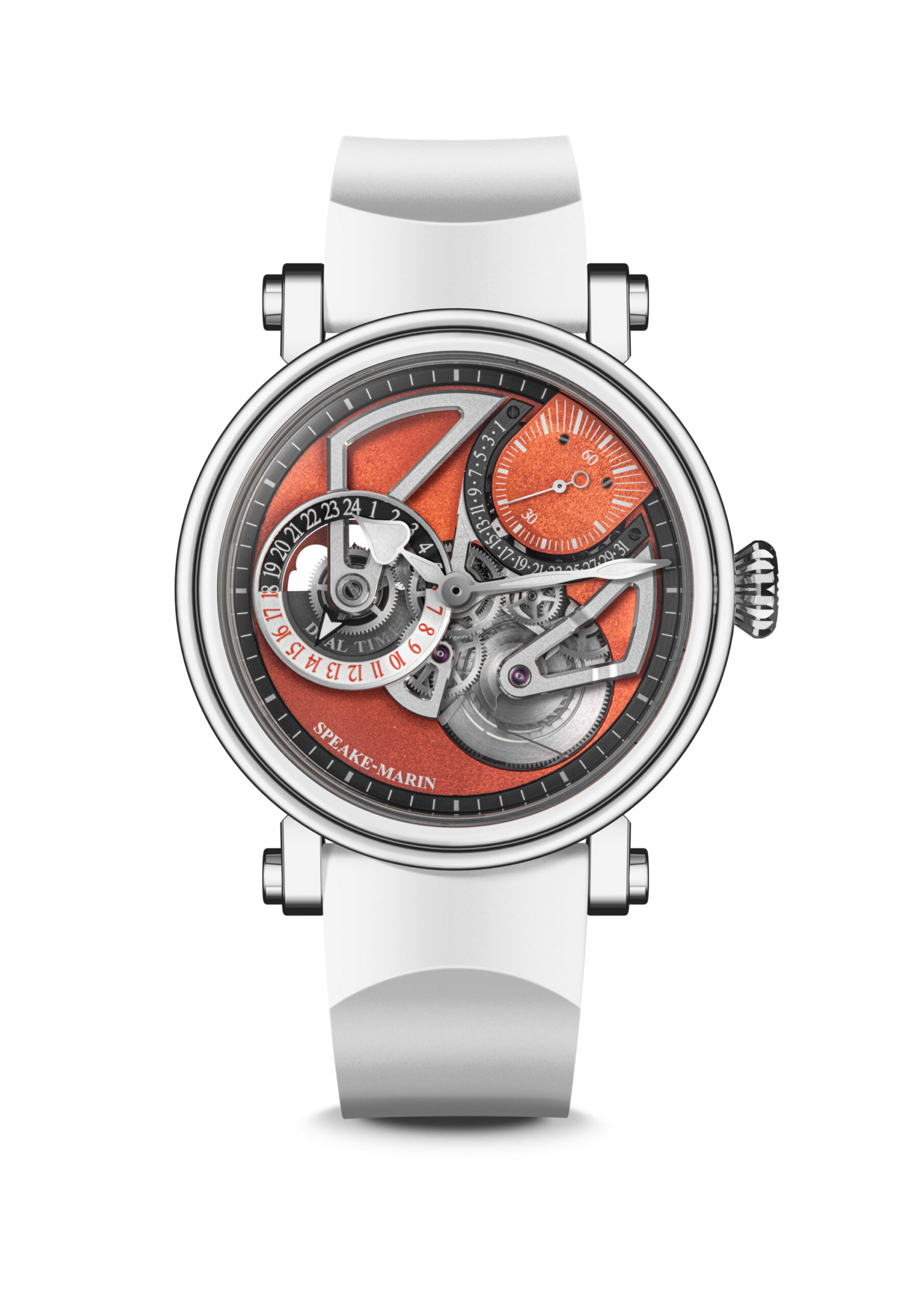 Traveling with Style: Meet the New Speake-Marin Openworked Dual Time Terracotta