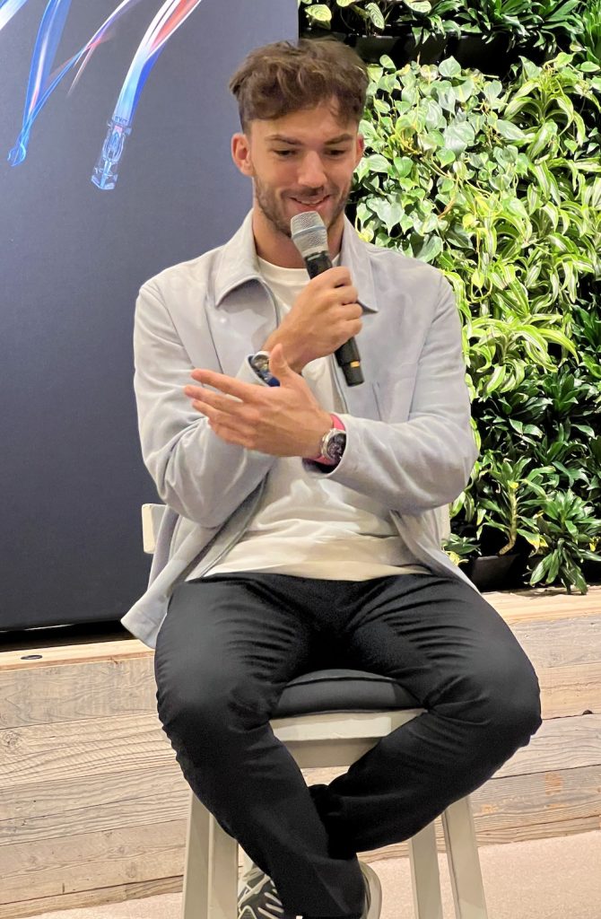 F1 Racer Pierre Gasly, H. Moser Brand Ambassador, Talks Time, Watches