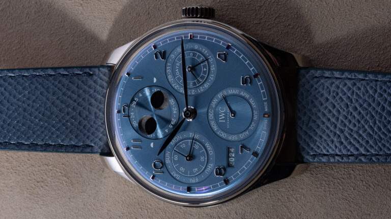 Second Look: IWC Portugieser Perpetual Calendar 44 Horizon Blue Watch