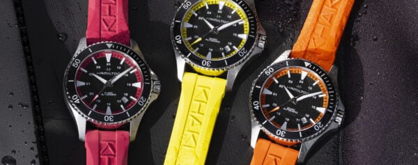 Value Proposition – Hamilton Brings Bright Colours to its Khaki Navy Scuba 40mm