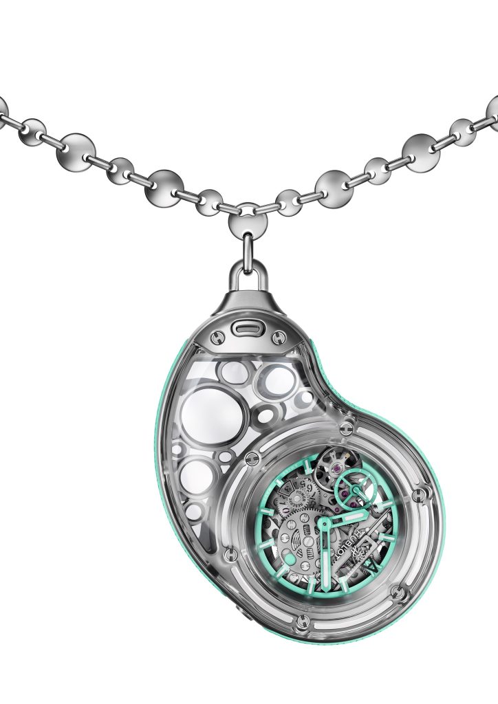 Hublot, Daniel Arsham Unveil ,000 Arsham Droplet Convertible Pocket Watch