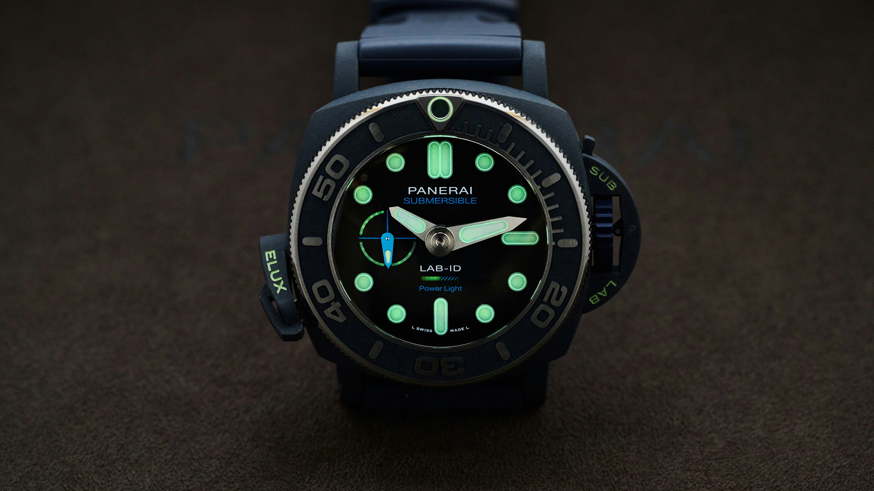 Hands-On: Panerai’s Submersible Elux Lab-ID Takes ‘Luminous’ Seriously – In A Seriously Unusual Way (Live Pics)