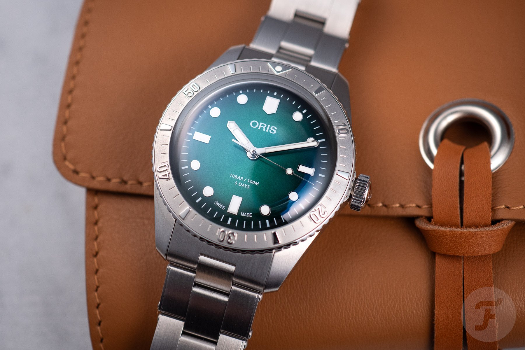 Introducing: The New 38mm Oris Divers Sixty-Five Calibre 400 With A Green Dial (Live Pictures)