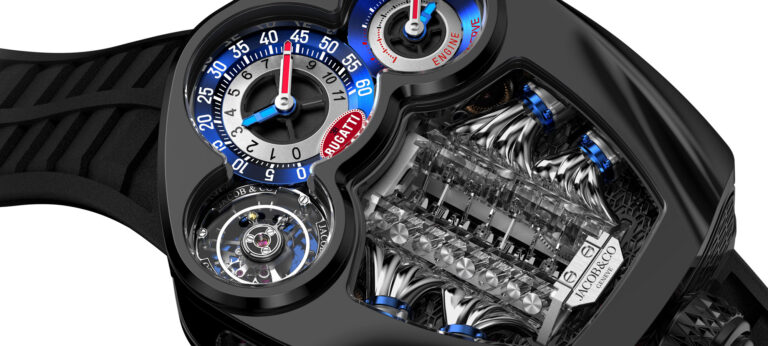 New Release: Jacob & Co. Bugatti Tourbillon Watch Has A Working V16 Engine