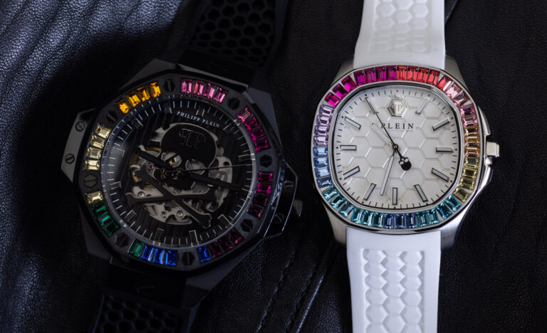 Hands-On: Two Fun Men’s & Women’s Rainbow Fashion Watches From Philipp Plein