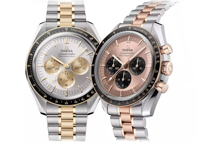 Introducing Omega’s Speedmaster Moonwatch Bi-Colour models