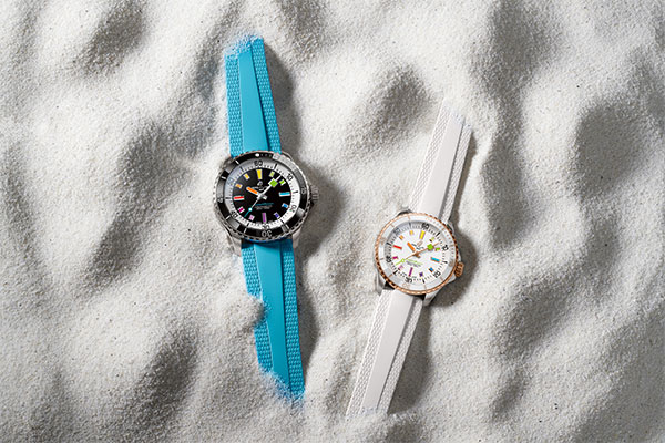 Breitling Dives Deep and into Color with New Superocean Watches
