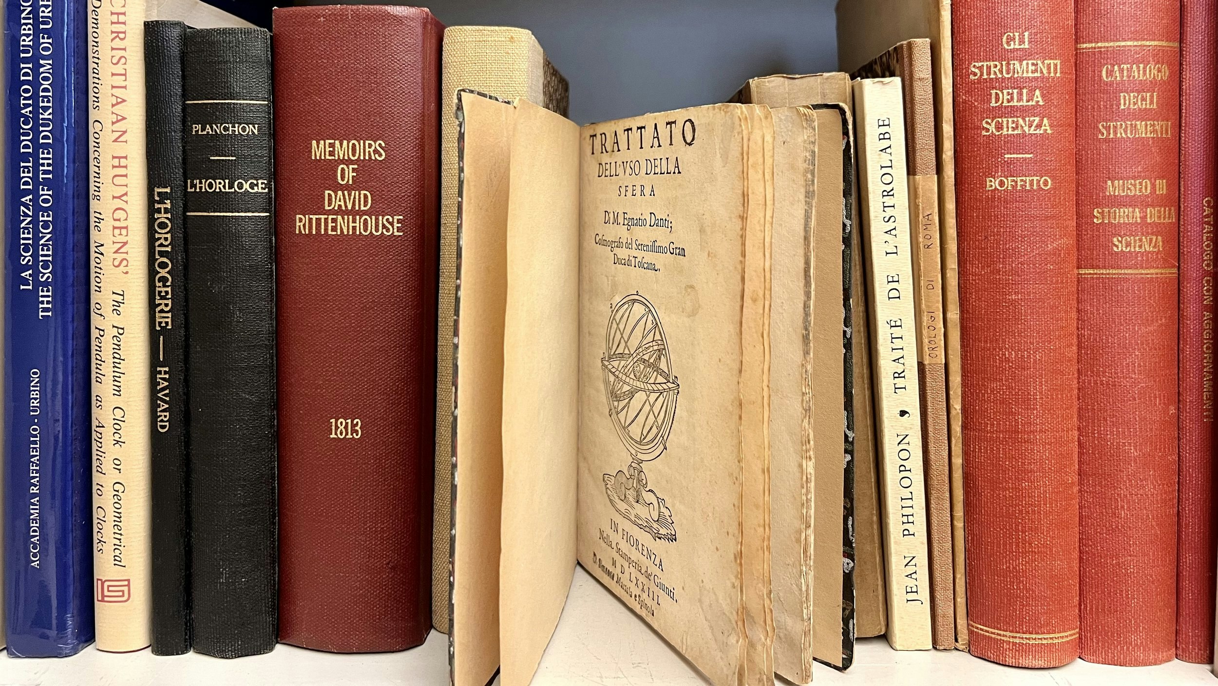 Reading Time At HSNY: Bedini’s Books