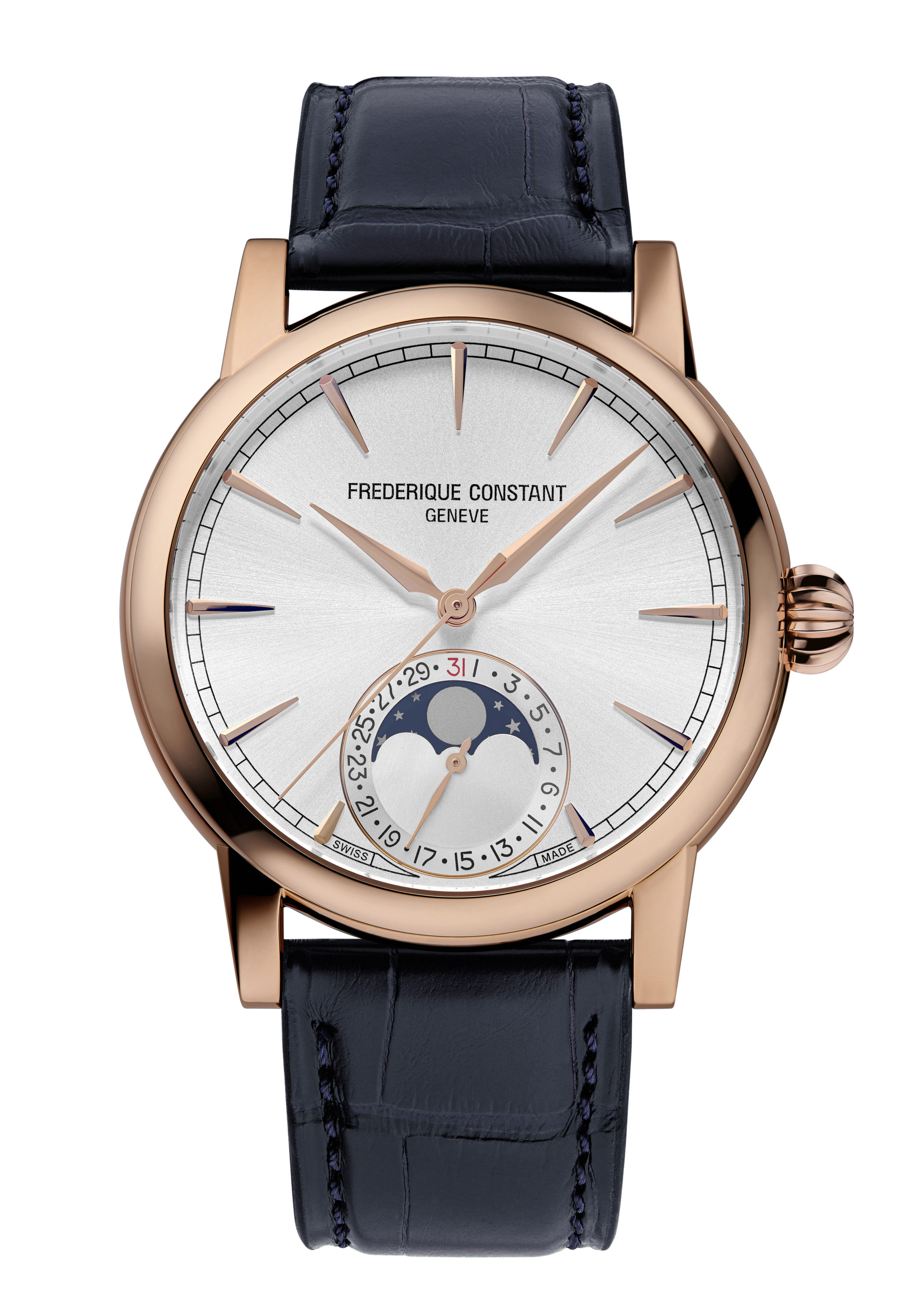 Frederique Constant Unveils Classic Moonphase Date Manufacture in 18K Gold LE