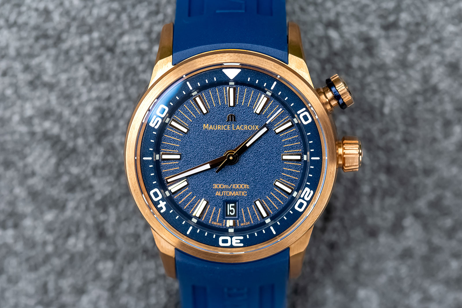 Maurice Lacroix Drops Two Bronze Sports Watches