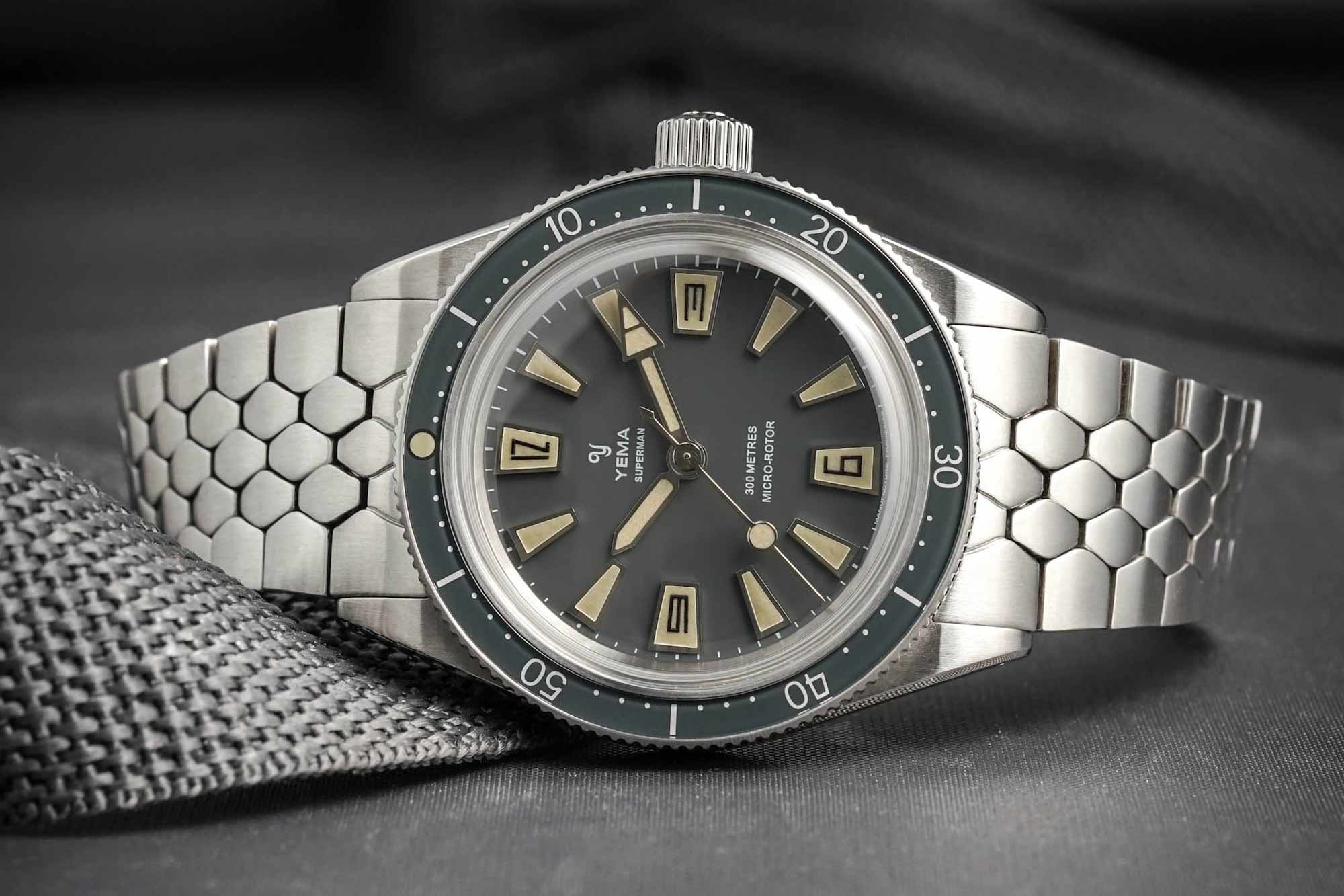 Yema Introduces a New Skin Diver with their Micro Rotor Caliber