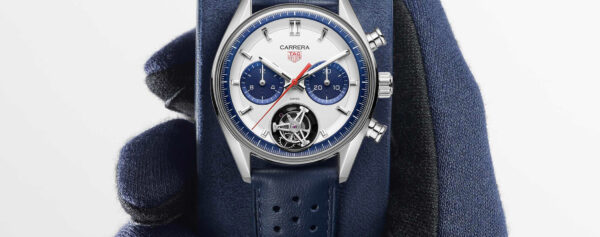 Introducing – A New Blue Panda TAG Heuer Carrera Chronograph Tourbillon