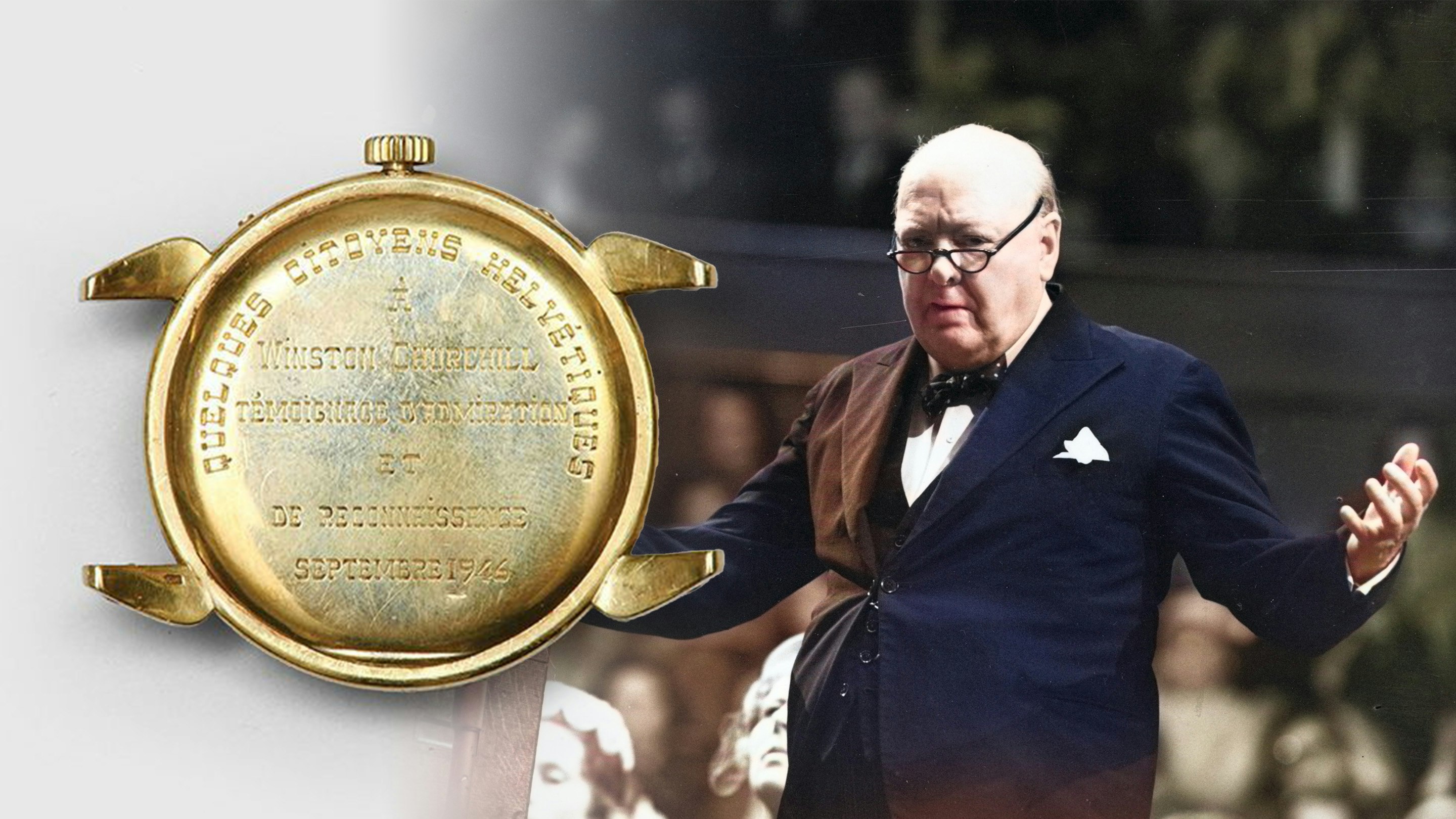 Found: A Movado Calendograph Formerly Owned By Winston Churchill