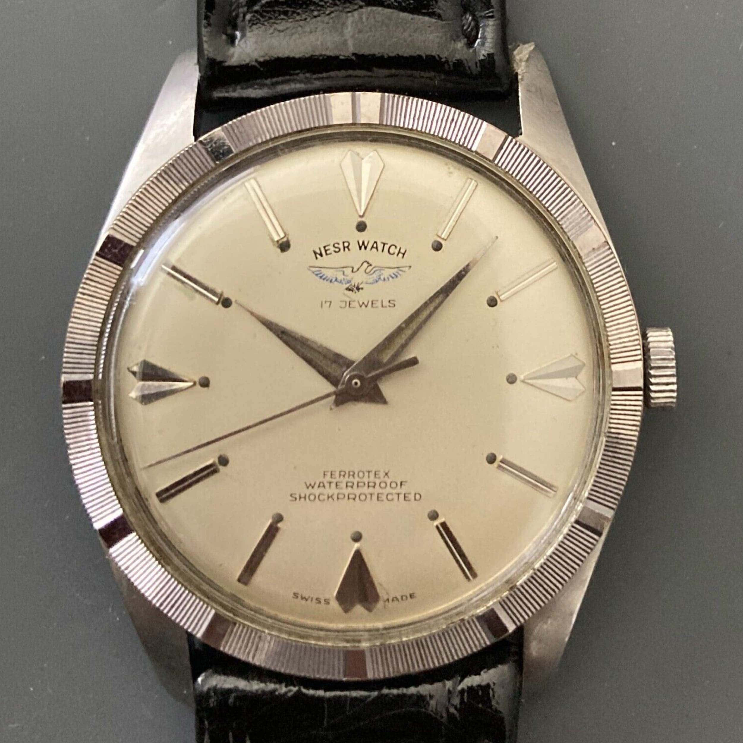 eBay Finds: A Rare Polerouter, an Accutron Collector Set, and a Minty Vintage Hamilton