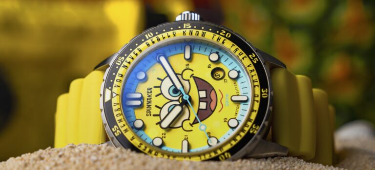 Head On Down To Bikini Bottom With The Spinnaker Hass Automatic ‘SpongeBob SquarePants’ 25th Limited-Edition Dive Watch