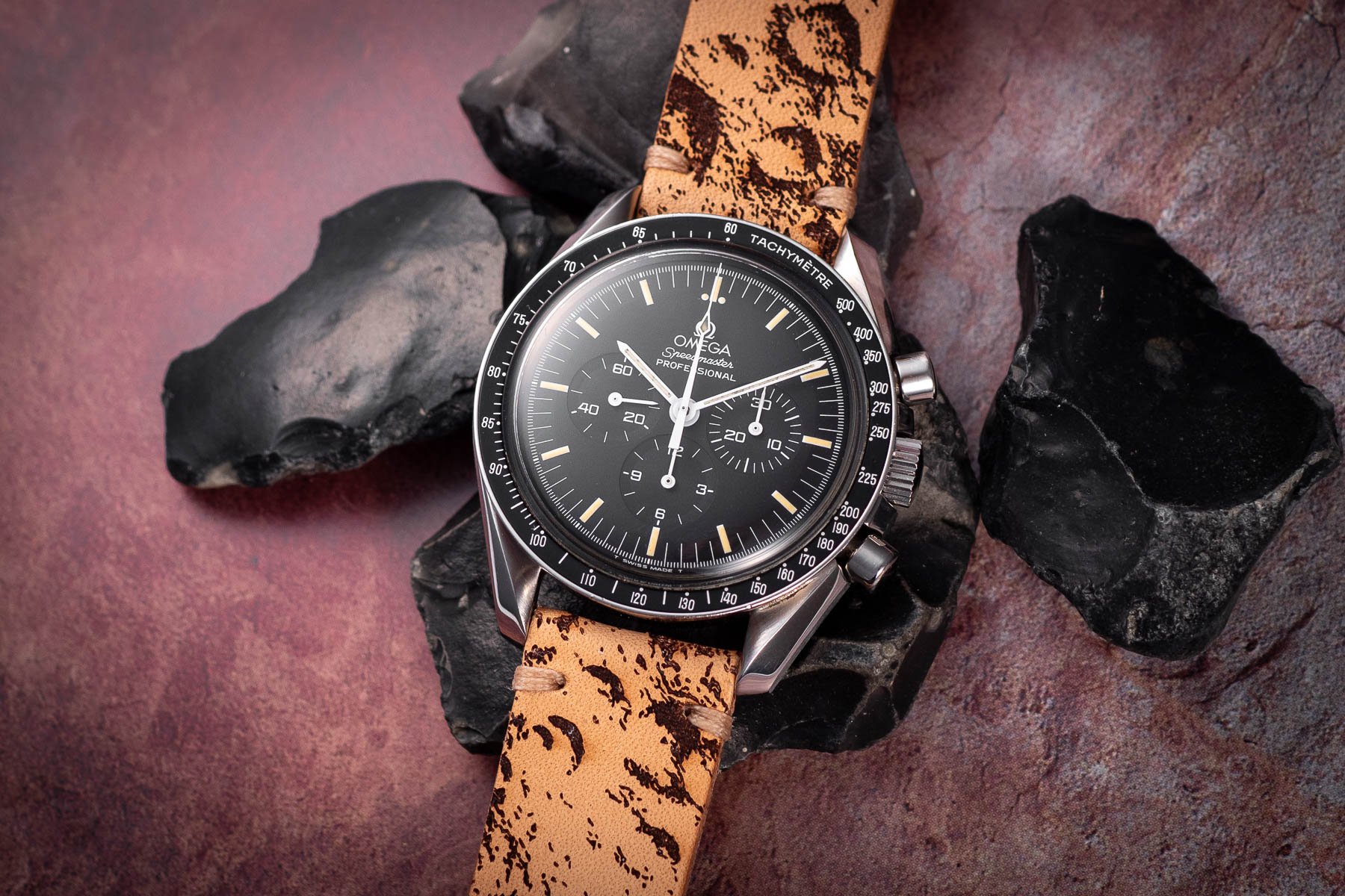The July 2024 Fratello × REM Strap — Lunar Crater