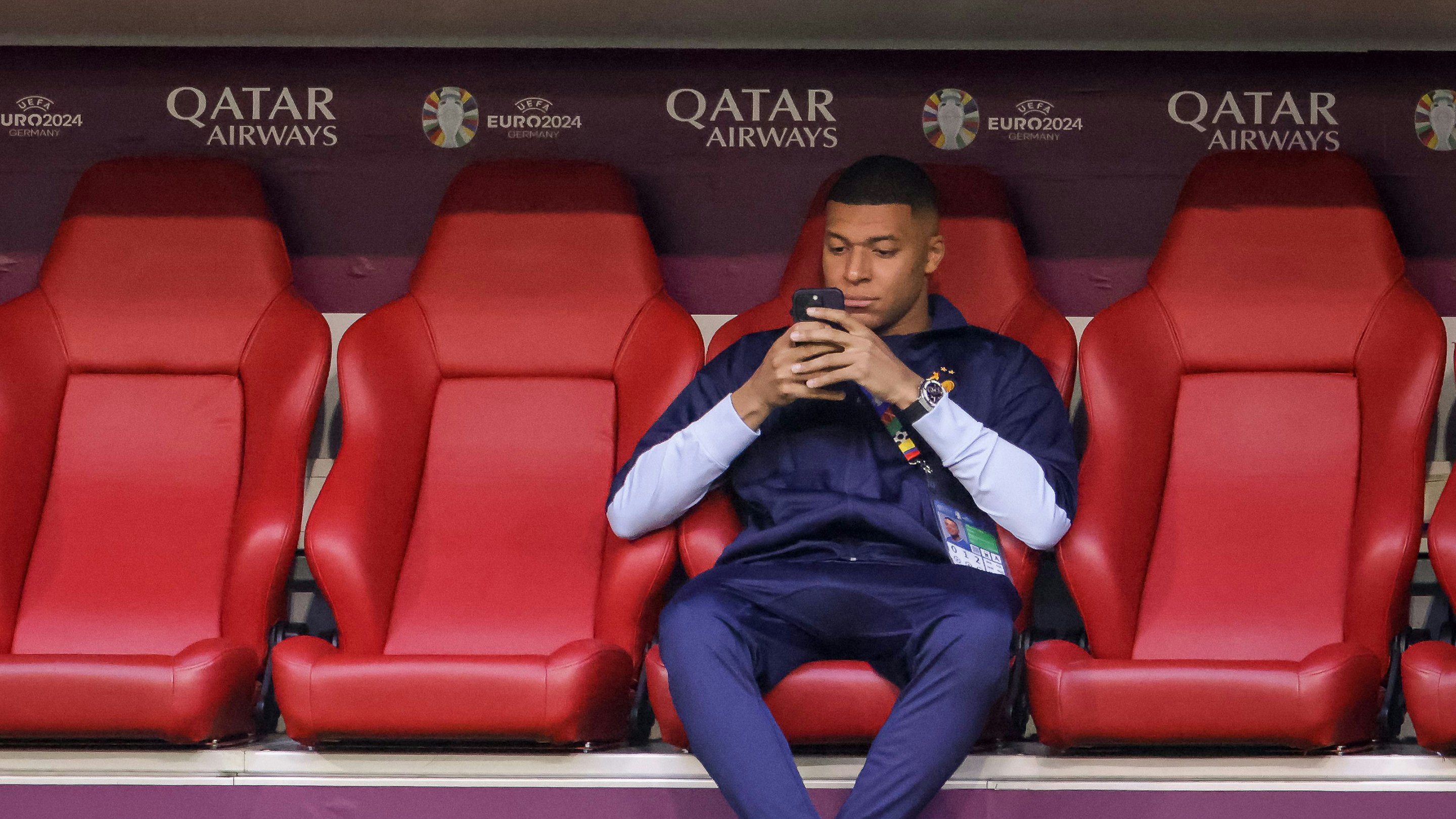 Watch Spotting: Kylian Mbappé Wearing A Hublot Big Bang Before France’s Euro 2024 Semifinal Match With Spain