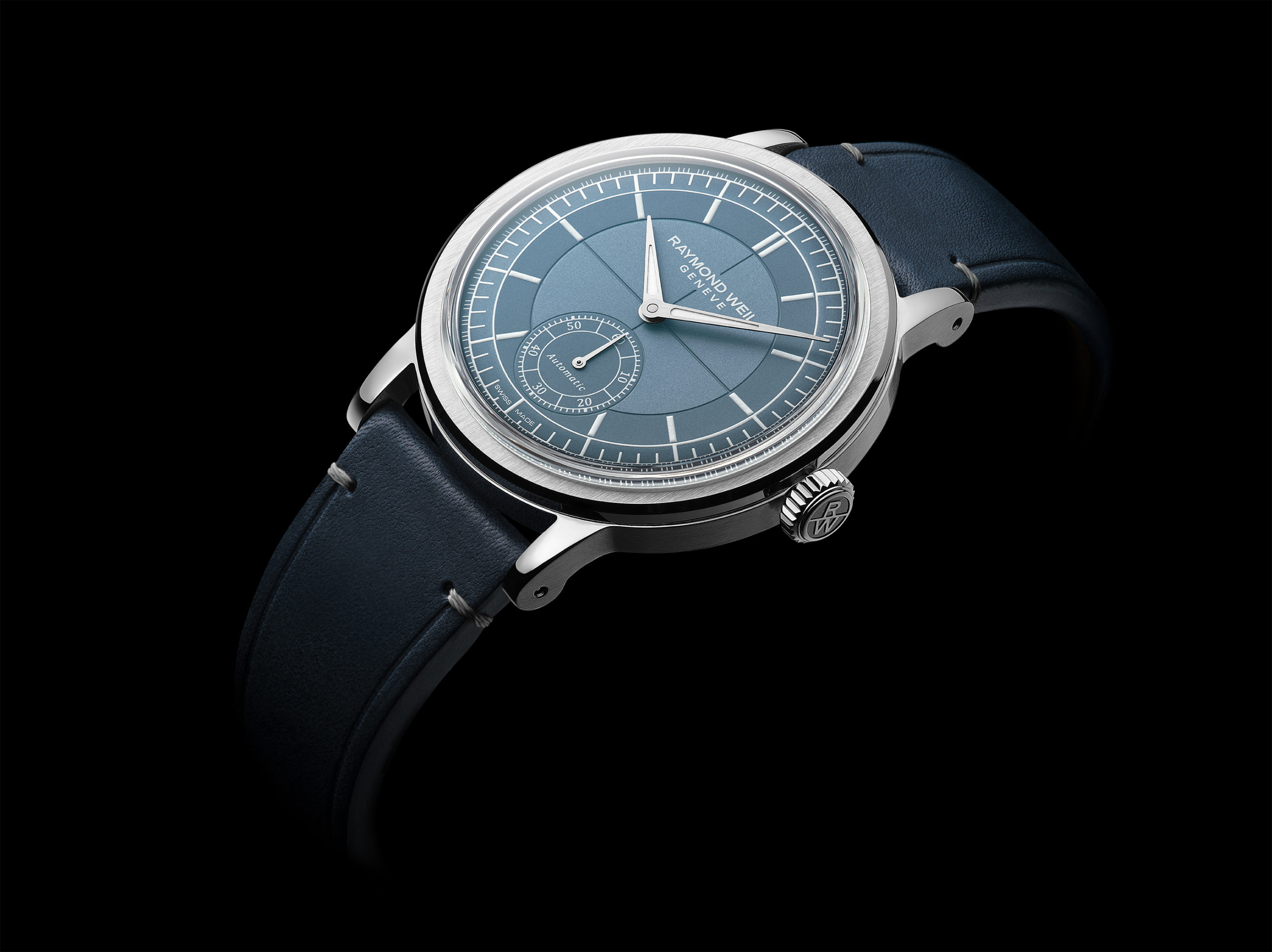 Fashion-Forward: Raymond Weil Introduces Millesime Automatic Small Seconds Denim Blue