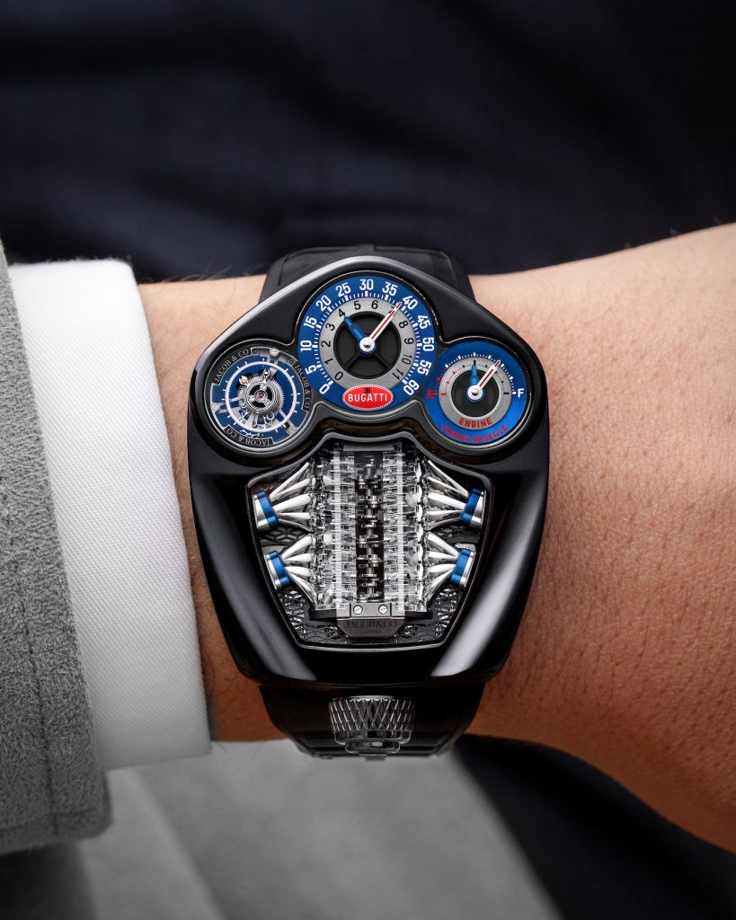 Closer LooK: Jacob & Co. Bugatti Tourbillon Watch That Honors Bugatti Tourbillon Car