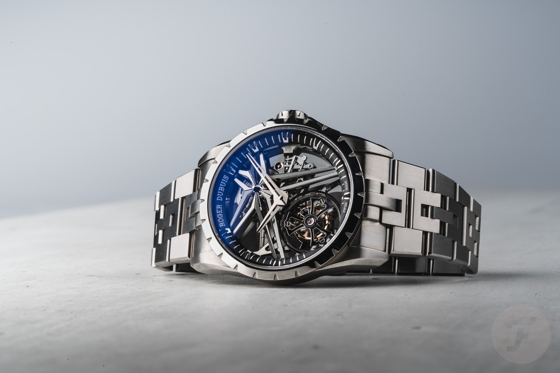 Hands-On With A Hyper Watch: The Complicated And Minimalistic Roger Dubuis Excalibur Monotourbillon Titanium