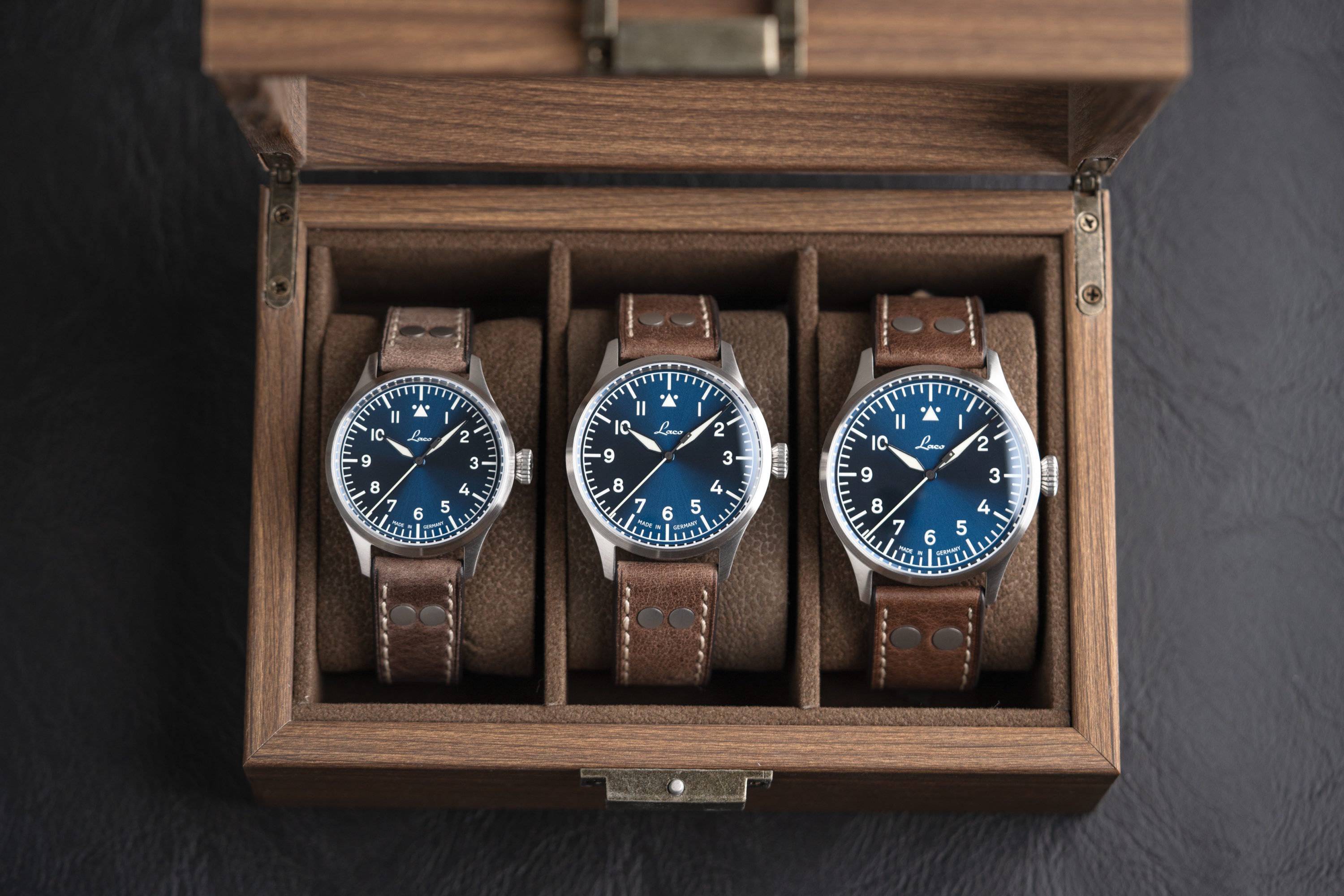 Configurable Laco “Flieger PRO” Line Expands with New Dial and Case Options