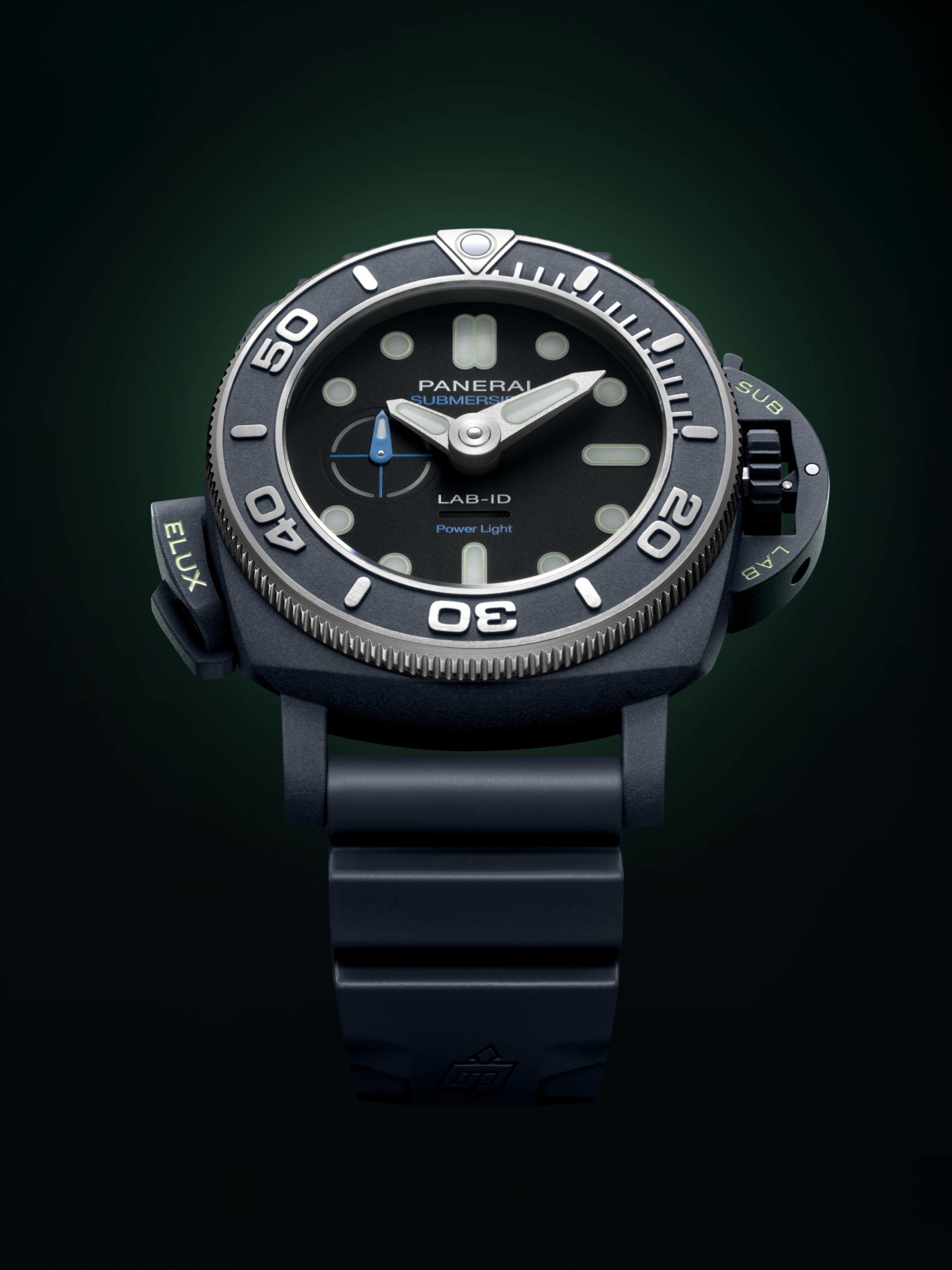 Shining Light: Panerai Introduces Submersible Elux LAB-ID with Powerful Luminescence on Demand