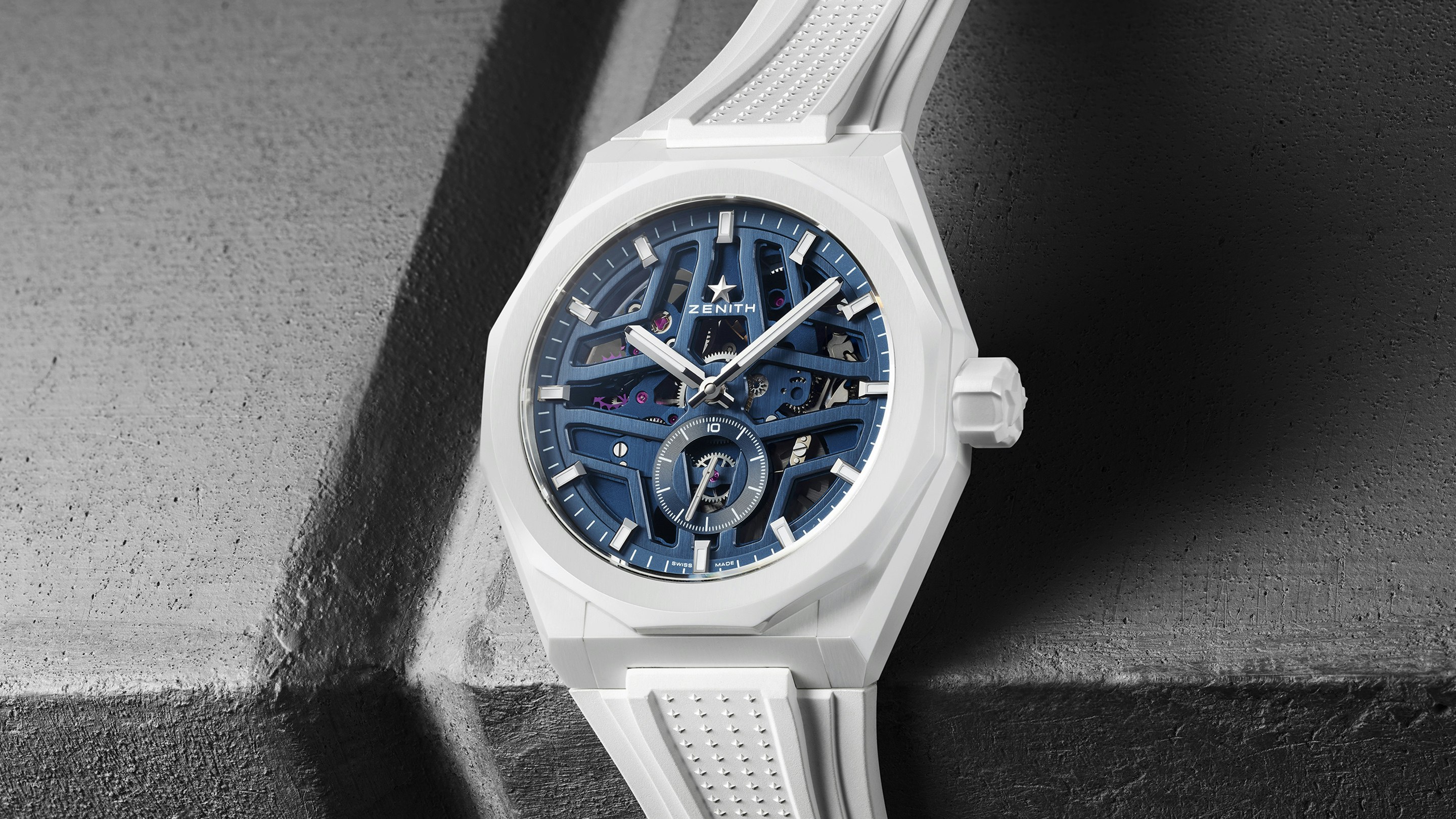 Introducing: The Zenith Defy Skyline White Ceramic Skeleton