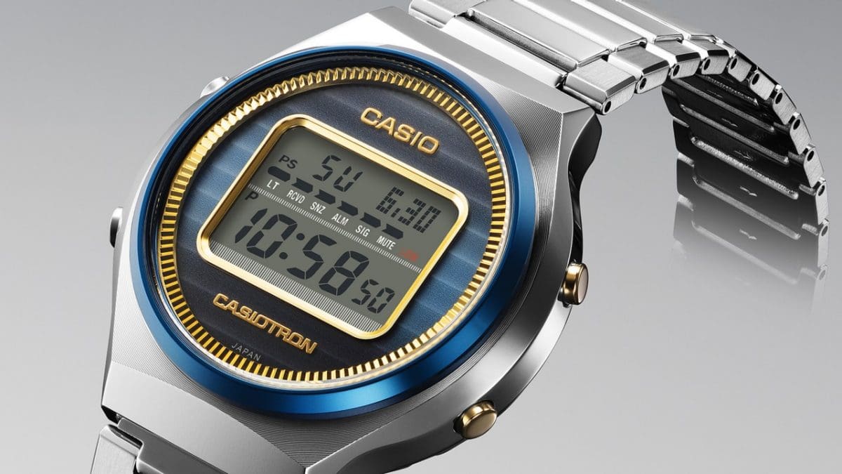 CASIO CONTINUES 50th WATCH ANNIVERSARY CELEBRATION WITH LIMITED-EDITION CASIOTRON TRN50SS-2A WATCH