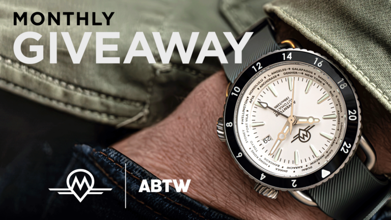 WATCH GIVEAWAY: Monro MA-6 Arctic White