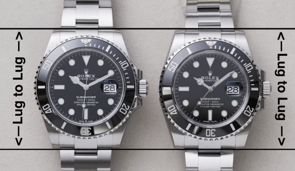 Watches that prove lug to lug measurement is a more important metric for fit than case diameter