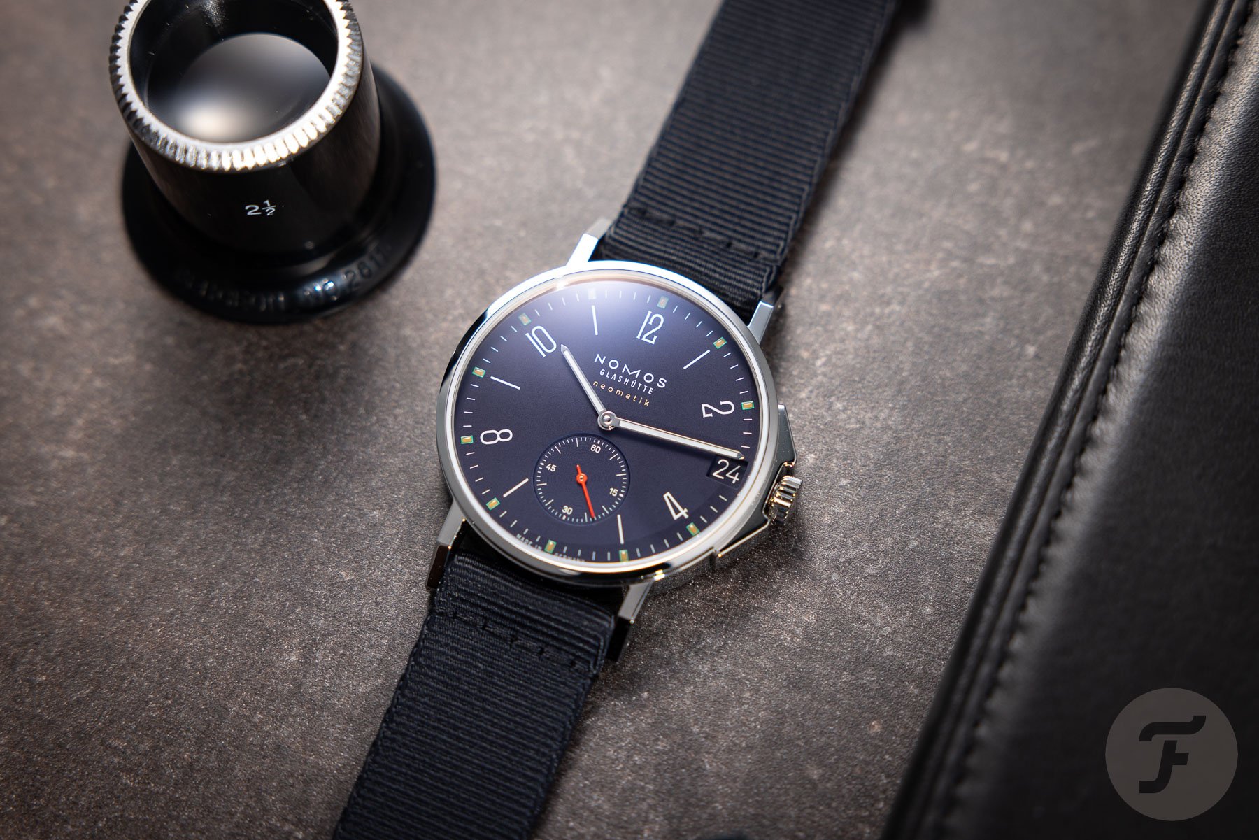 Hands-On With The New Nomos Ahoi Neomatik 38 Date In Classic Atlantic Blue