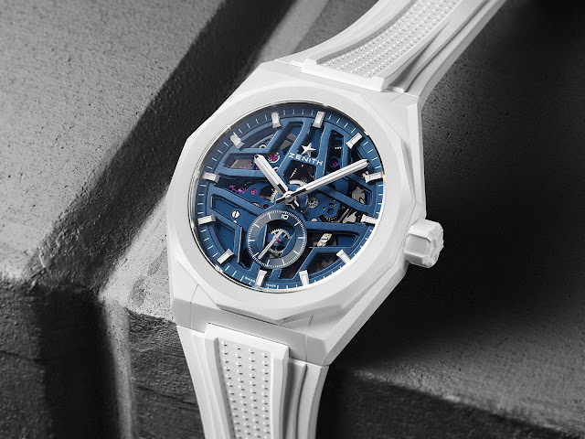Zenith introduces the Defy Skyline White Ceramic Skeleton