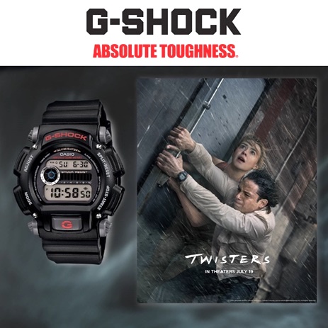 G-Shock Stars In Twisters Movie, Partners With Universal, Warner, Amblin