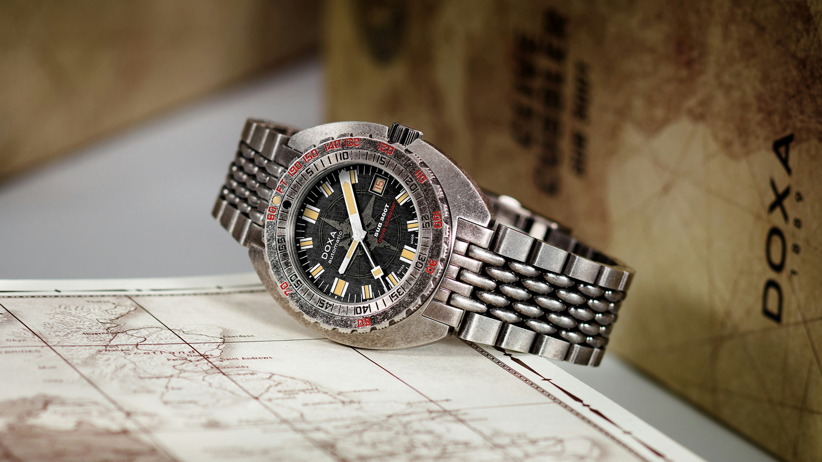 Introducing: The Doxa Sub 300T Sharkhunter Clive Cussler Limited Edition