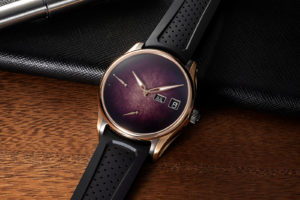 Moser’s Latest Perpetual is Minimalist and Purple Fired Enamel