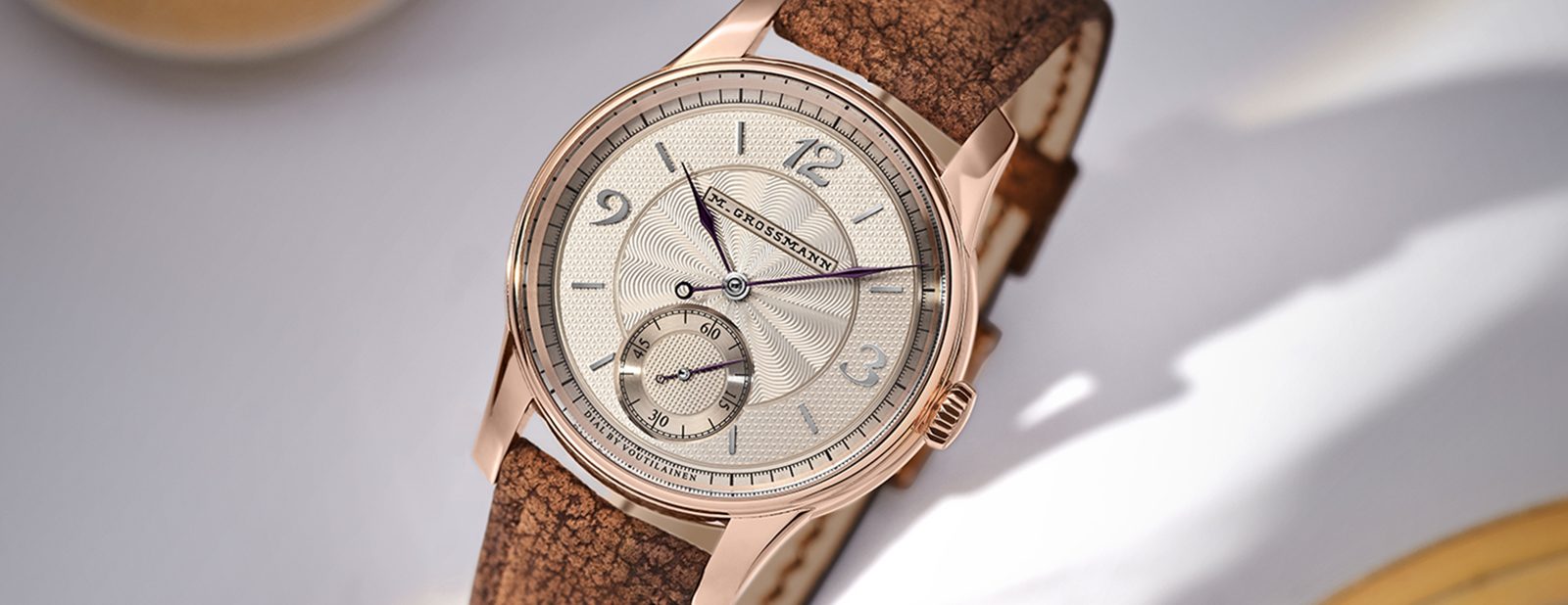 Grail Watch 9.2: Moritz Grossmann × Kari Voutilainen Benu 37 Rose Gold “Golden Age”