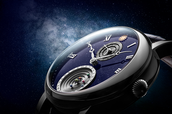 Our first collaboration with Christiaan van der Klaauw puts the galaxy on your wrist