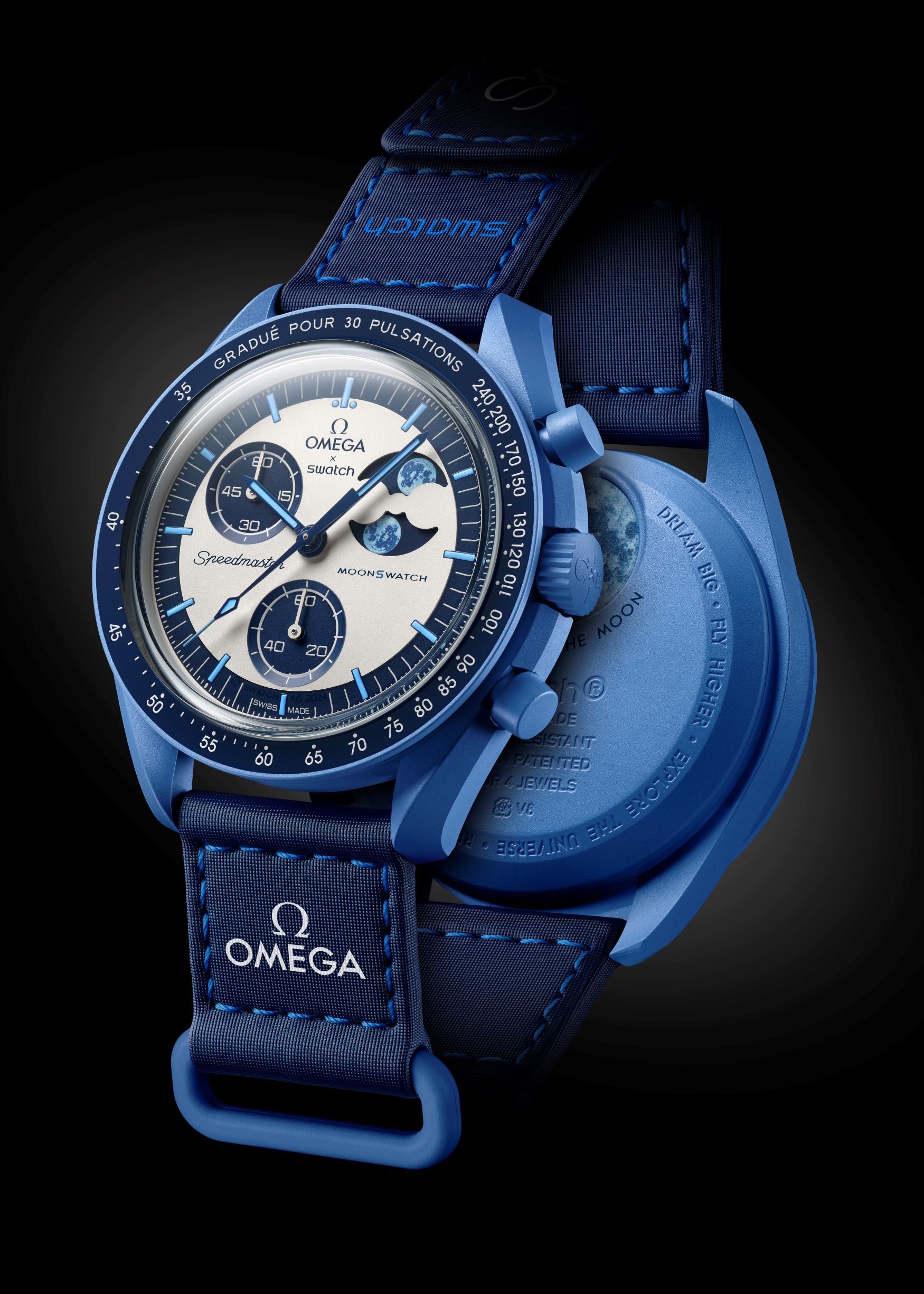 Swatch × Omega: Is The Super Blue Moonphase The Best-Looking MoonSwatch Yet?