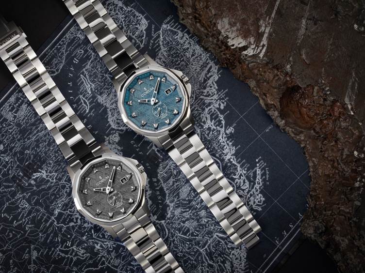 Closer Look: Corum Admiral With Meteorite Or Stone Dials