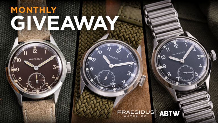 aBlogtoWatch Praesidus DD-45 ‘Dirty Dozen’ Watch Giveaway Winner Announced; Enter Now To Win In Our Haim Giveaway