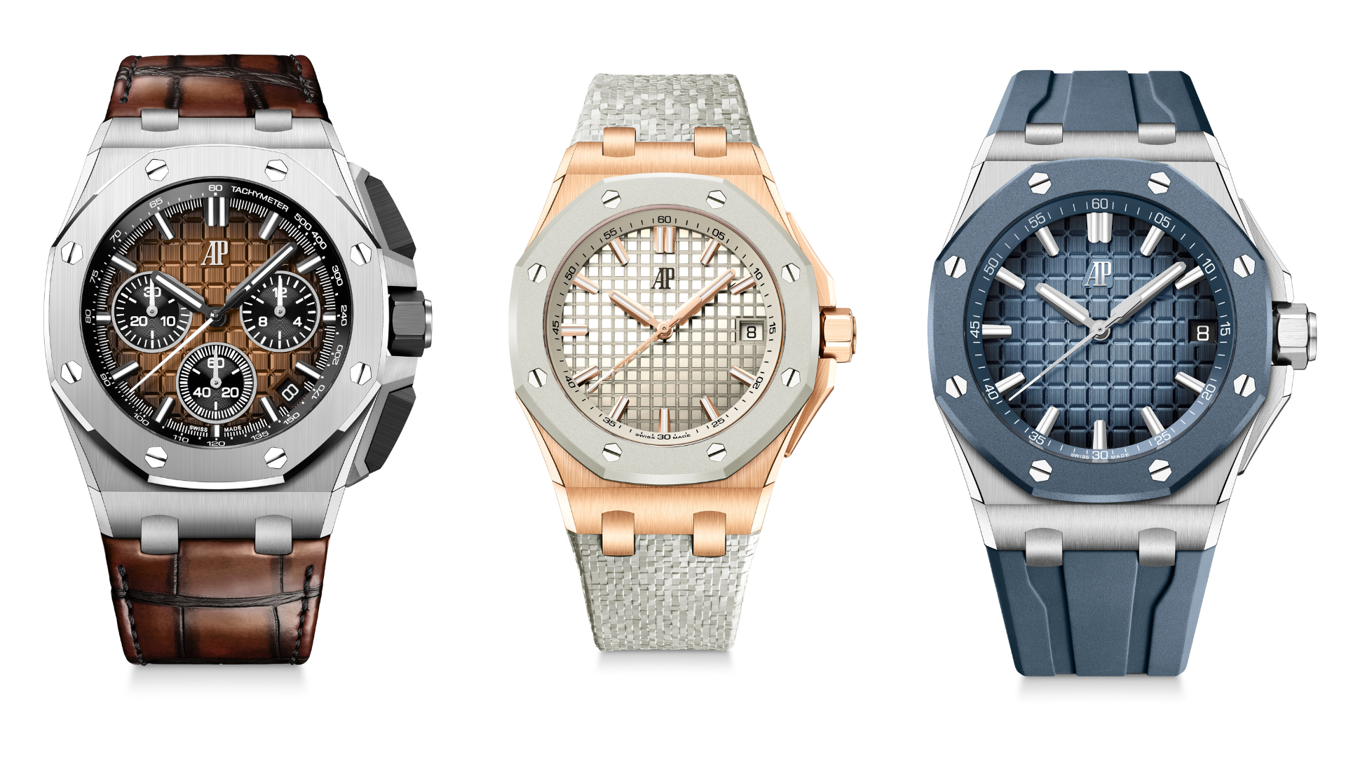 Introducing: Audemars Piguet Announces Three Colorful New Royal Oak Offshores