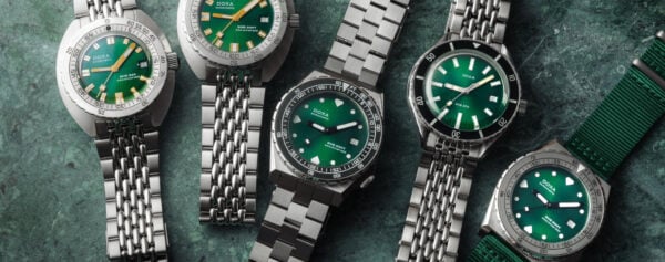 Introducing – Sea Emerald Green Spreads Across Multiple Doxa Collections