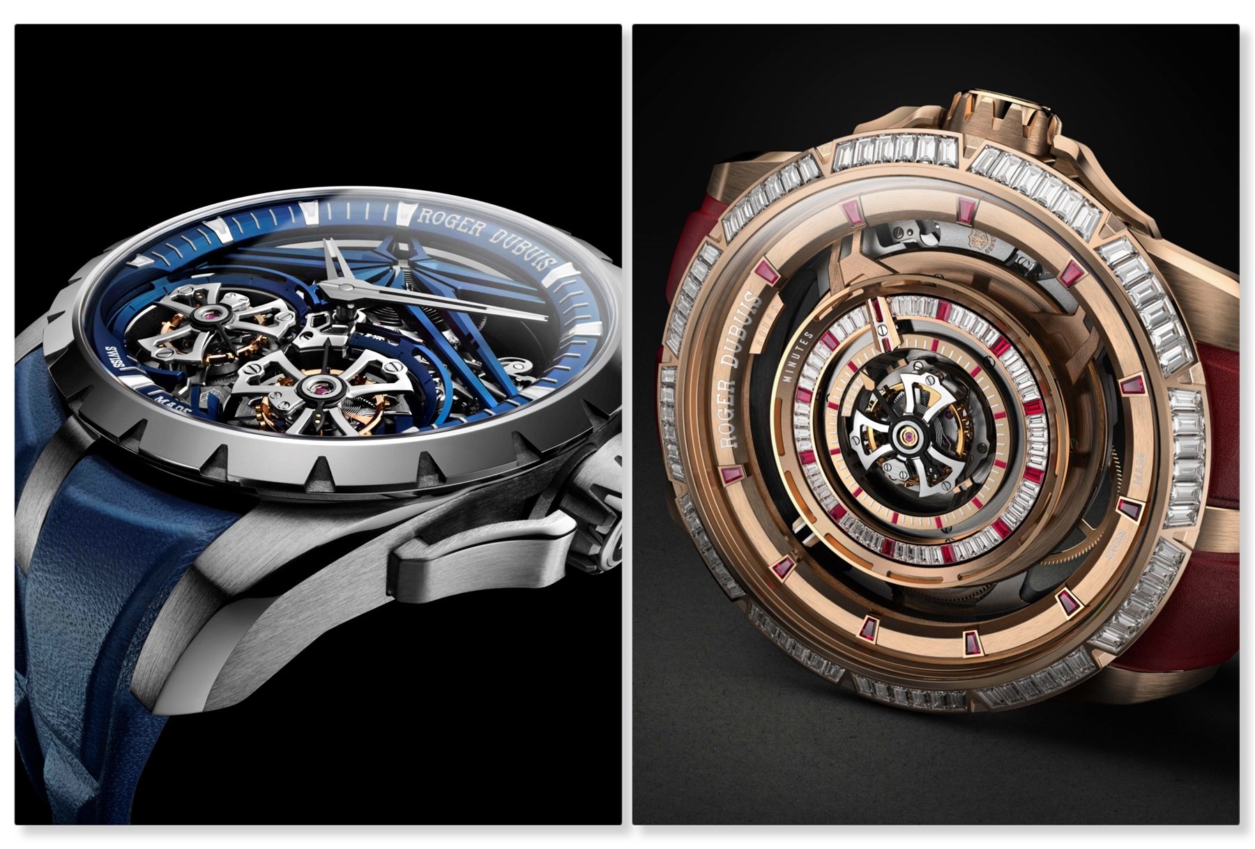 Introducing: A Quartet Of New Roger Dubuis Creations, Including A Double And A Central Tourbillon
