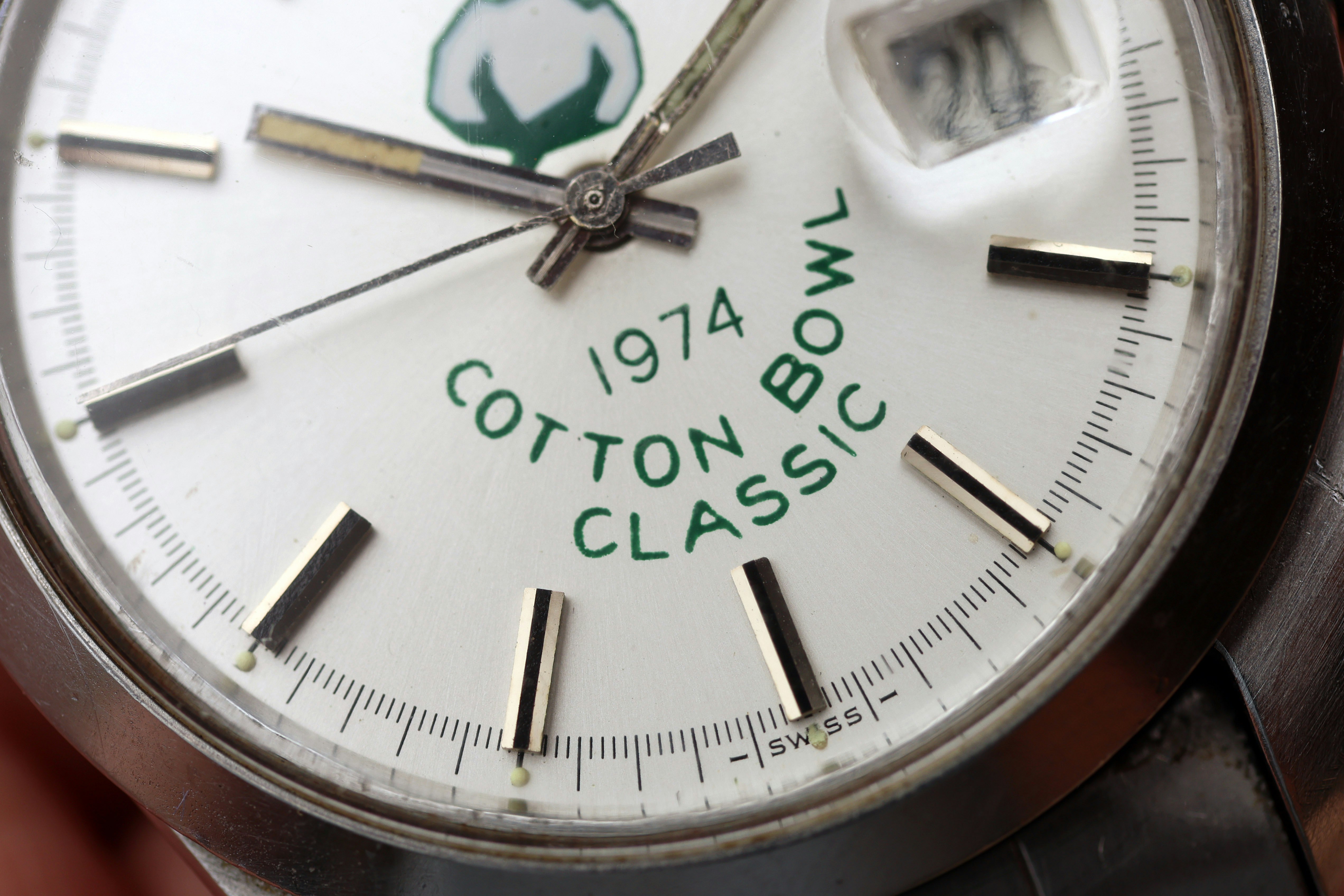 Bring a Loupe: A Cotton Bowl Tudor Date + Day, A Tropical Rolex GMT-Master, And A Government-Seized Patek Philippe Nautilus