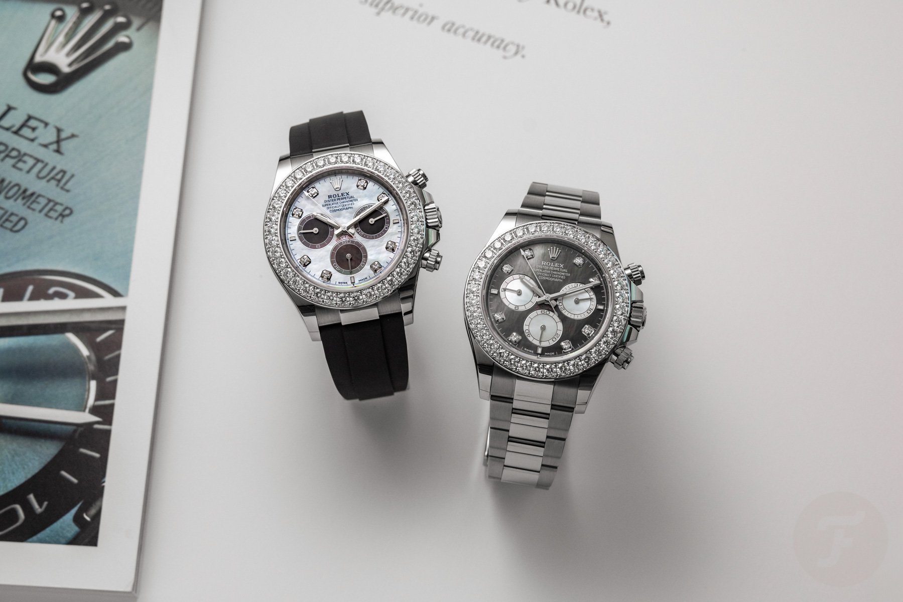 It’s An “Icy” Monday In August With Two Diamond-Set Versions Of The Rolex Cosmograph Daytona