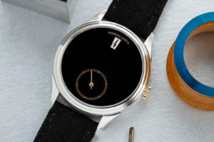 The Andersen Genève Jumping Hours in Minimalist Black Jade