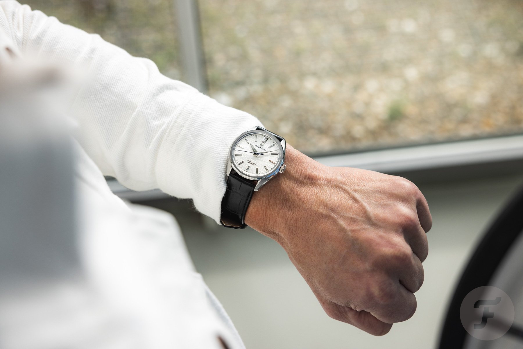 Hands-On: The Grand Seiko SLGW003 “Birch Bark” Titanium