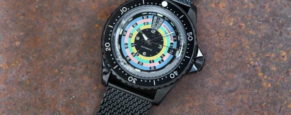 First Look – Dive Back in Time with the All-Black Mido Ocean Star Decompression Timer 1961